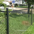 Fencing del collegamento a catena in acciaio zincato rivestito in PVC